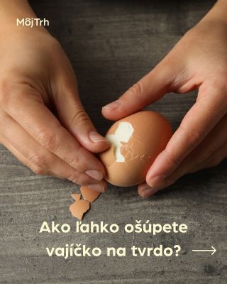 🥚 Ako ľahšie ošúpať vajíčko? Znie to banálne, ale kto sa už trápil s vajíčkom, ktoré sa šúpe po milimetroch, vie, aká je...