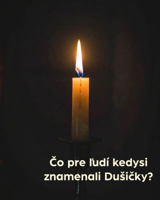 🕯️ Kedysi sa Dušičky neslávili len na cintoríne, ale aj na poli a v kuchyni. Ľudia ďakovali pôde, varili z jej darov a...