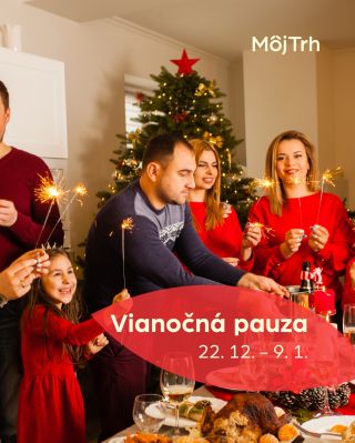 Ahojte, priatelia! 🎄 Od 23.12.2025 do 9.1.2026 si dávame na Môj Trh krátky vianočný reset – viac spánku, menej logistiky,...